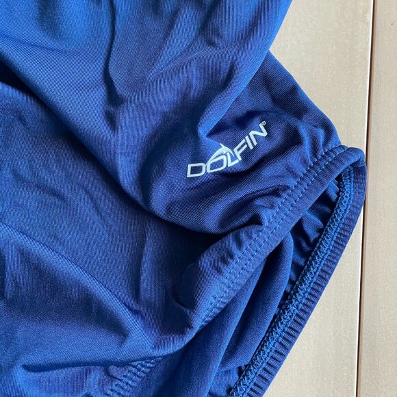 NEW Dolfin Size 30 Swimwear Athletic One Piece Swimsuit Racerback Straps Keyhole - Picture 3 of 10
